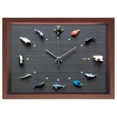 Wildlife Collection 掛け時計 Design Clock 掛け時計 Wildlife-3 デザインクロック 美工社