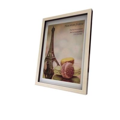 フォトフレーム マカロン フレーム ギフト 装飾 インテリア Macaron frame Brown A4（B5サイズマット付） 美工社