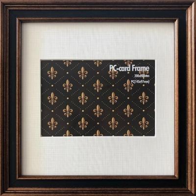 額縁 ポストカード用 フレーム PC-card frame 200角サイズ 24×24×2cm