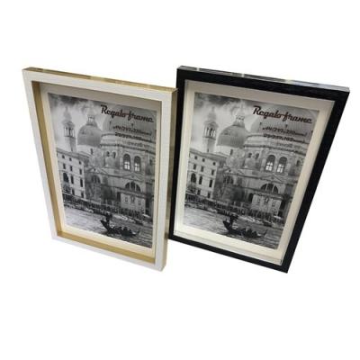 Regalo frame フォトフレーム レガーロ フレーム インテリア Silver A4（B5サイズマット付） ギフト 装飾 23.3×32×2.5cm マット付き