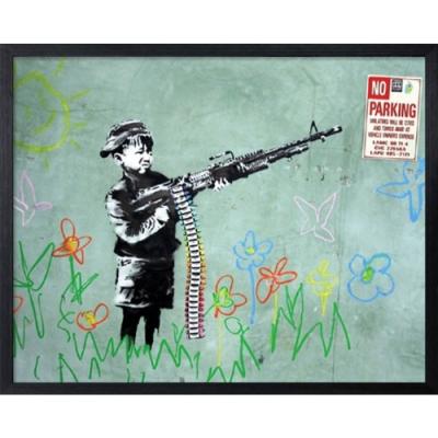 バンクシー アートフレーム Banksy バンクシー No Parking 美工社 IBA-61738