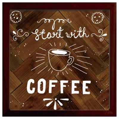 キャンバス アート ポスター 額付 カフェ インテリア サイン フレーム