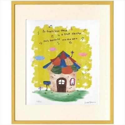 アートフレーム 額装品 ラブレター はりたつお 美工社 36.5×44×2cm