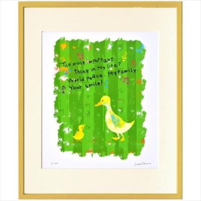 アートフレーム 額装品 はりたつお Ｍｏｔｈｅｒ 美工社 36.5×44×2cm ギフト 300枚限定 額付き