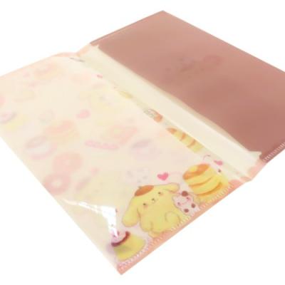 ポムポムプリン × たけいみき 通販 ミニファイル 2ポケット チケット