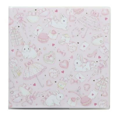 たけいみき コラージュブック スクエア フォトアルバム ラブリーピンク クローズピン プレゼント