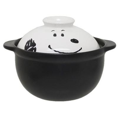 SNOOPY（スヌーピー） 土鍋 一人鍋 フェイス ピーナッツ 金正陶器