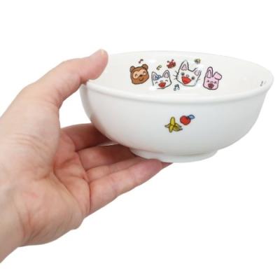 キッズ食器 こども ラーメン丼 ノンタン 金正陶器 14.5×6cm 日本製食器 