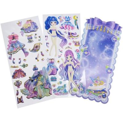 W仕様 ファッション コーディネートシール ミスティックマジカルナイト きせかえ シール クラックス 女の子向け シール集め グッズ キャラクターのシネマコレクション 通販 Paypayモール