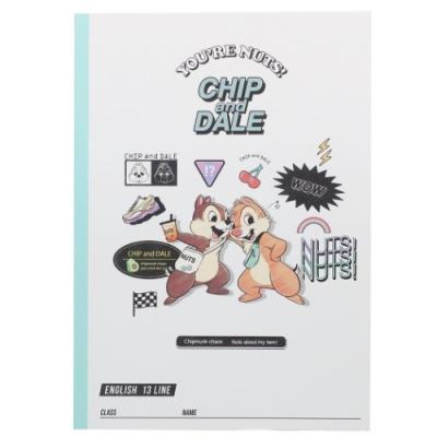 チップ デール グッズ 英語ノート キャラクター B5 英習帳 13段 ディズニー キャラクターのシネマコレクション 通販 Paypayモール