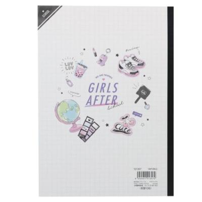 英語ノート B5 英習帳 10段 GIRLS AFTER SCHOOL クラックス 新学期準備