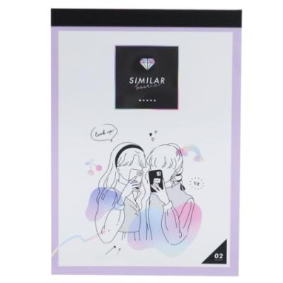 メモ帳 A6 メモ ガーリースウィート クラックス 新学期準備雑貨