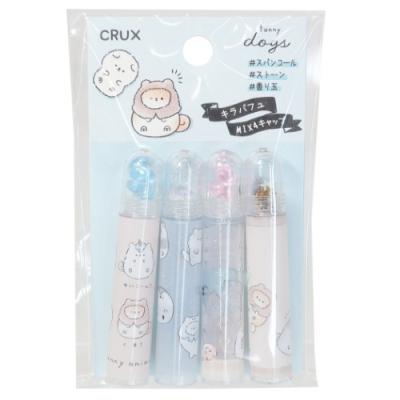 鉛筆キャップ 4本セット えんぴつカバー ファニーあにまるず