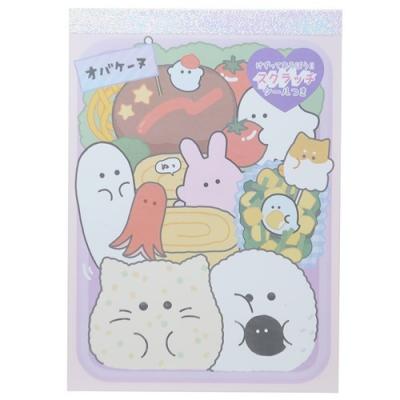 CRUX（クラックス） メモ帳 スクラッチパロディメモ A6 オバケーヌ