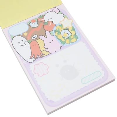 CRUX（クラックス） メモ帳 スクラッチパロディメモ A6 オバケーヌ