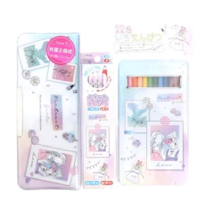 CRUX（クラックス） 15点文具セット PORTRAIT GIRLS 文房具セット