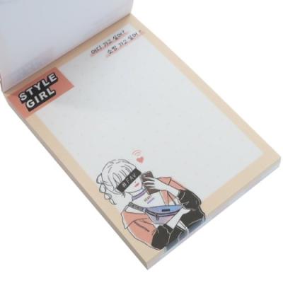 CRUX（クラックス） ミニ ミニメモ スタイルガール メモ帳 CREAMY PINK