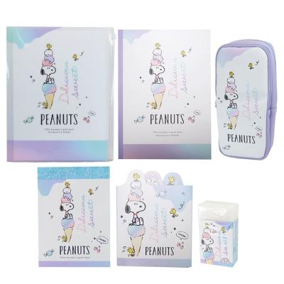 SNOOPY（スヌーピー） 文房具セット プレゼント 中学生 6点文具セット