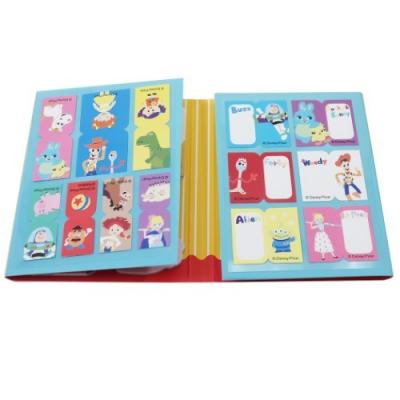 ディズニー　シール.付箋 Disney トイストーリー4 付箋 インデックスシール付 BOOK型 ふせん