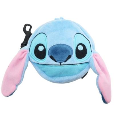 Disney（ディズニー） ミニポーチ 丸型 コインケース スティッチ デル