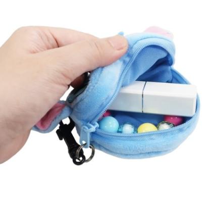 Disney（ディズニー） ミニポーチ 丸型 コインケース スティッチ デル