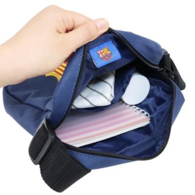 【現地購入】FCバルセロナ ショルダーバッグ＆キャップ(KIDS)のセット メッシュポケットスクエアショルダー FCバルセロナ ショルダーバッグ