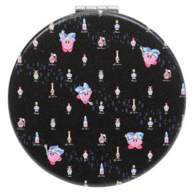 海外並行輸入正規品 手鏡 星のカービィ コンパクト ダブル ミラー ミスティックパフューム パターン キャラクター プレゼント