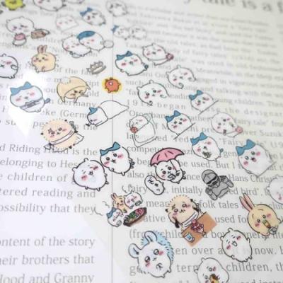 クリアシール シールシート ちいかわ ジャンプ エンスカイ 手帳デコ