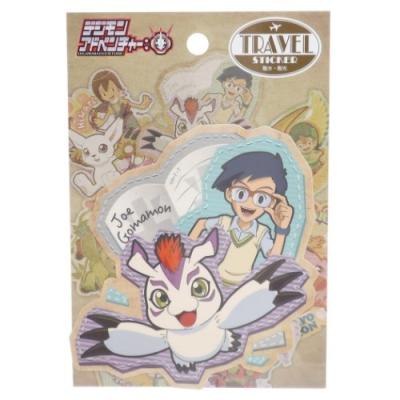 デジモンアドベンチャー トラベル ステッカー ビッグ シール 城戸丈