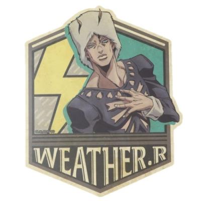 トラベル ステッカー ビッグシール ジョジョの奇妙な冒険 ストーンオーシャン ウェザーリポート エンスカイ アニメキャラクター Esk 雑貨 アートの通販店 ベルコモン 通販 Yahoo ショッピング