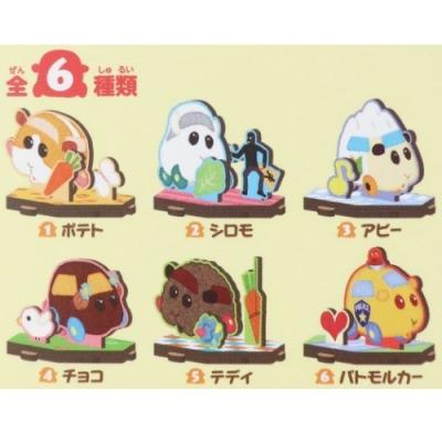 PUIPUIモルカー キャラクター MDFトイキット 全6種 コレクション雑貨 