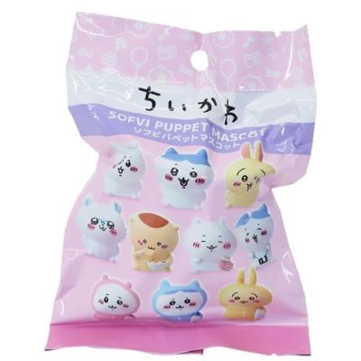 ちいかわ ソフビパペットマスコット 全10種 ミニフィギュア プレゼント 