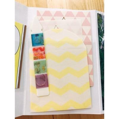 御朱印帳 ポケット クリアポケット M 10枚組 袷 awase グッズ フロンティア 10×10.5cm