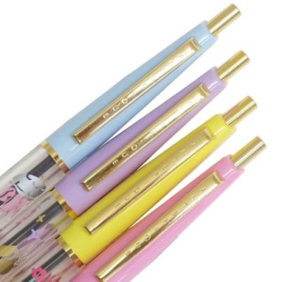 コハク KOHAKU ボールペン ノック式 フラワー flower 筆記用具