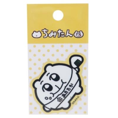 ちみたん グッズ 防水 ステッカー キャラクター ダイカット ミニステッカー 命あたたか LINEスタンプ