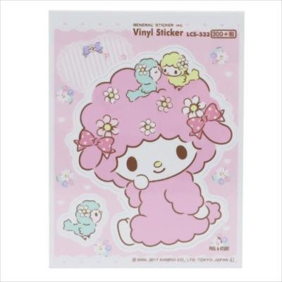 ビニールステッカー ステッカー なつかしシリーズ マイスウィートピアノ サンリオ ゼネラルステッカー DECOシール