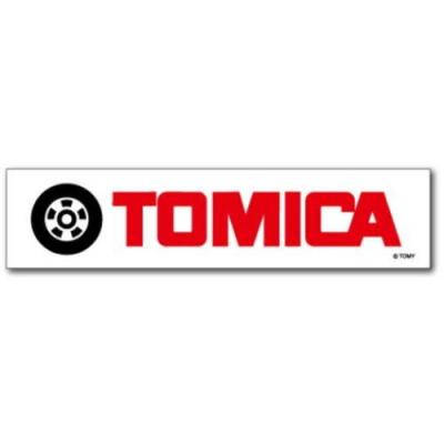 TOMICA　トミカ　高島屋シール トミカ ビッグ シール ロゴ ステッカー TOMICA タイヤ 14.5×3.4cm