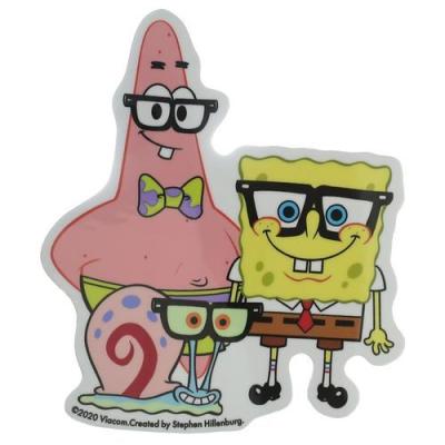 スポンジボブ キャラクター 防水 ビッグ シール ダイカット トラベル