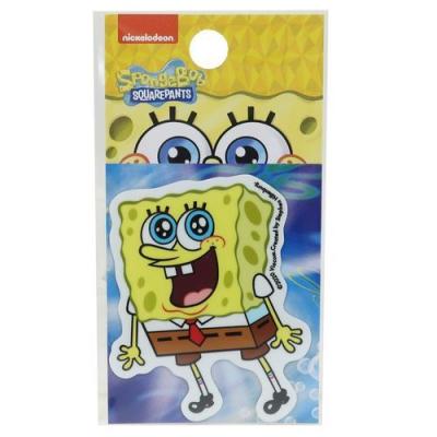 ダイカット ミニ ステッカー スポンジボブ 防水 シール SPO-013