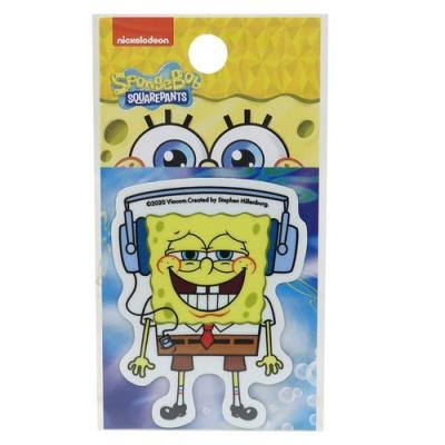 防水 シール ダイカット ミニ ステッカー スポンジボブ SPO-015 ゼネラルステッカー 耐光耐水仕様 キャラクター