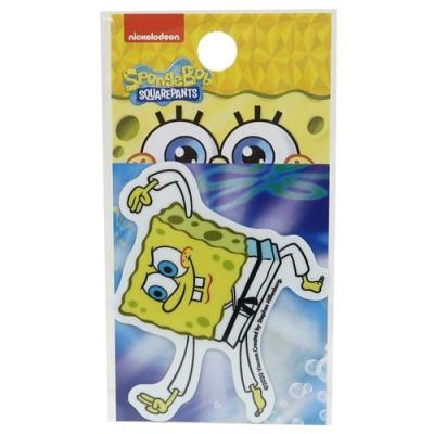 防水 シール スポンジボブ ダイカット ミニ ステッカー SPO-016