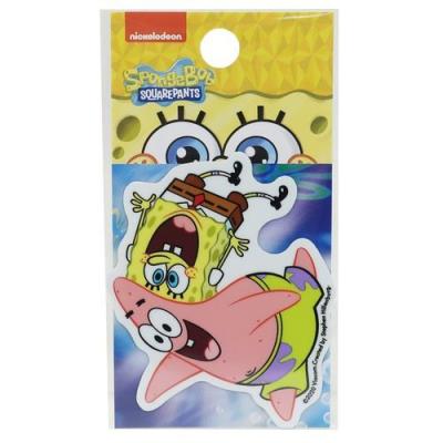 防水 シール ダイカット ミニ ステッカー スポンジボブ SPO-019 ゼネラルステッカー 耐光耐水仕様