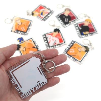 ハイキュー アクリルキーホルダー 宮治 稲荷崎高校 キーリング 少年