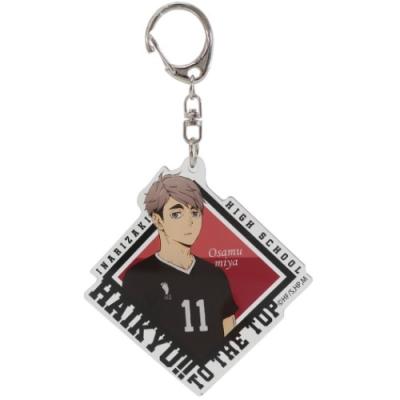 ハイキュー アクリルキーホルダー 宮治 稲荷崎高校 キーリング 少年