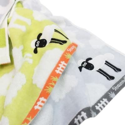 ひつじのショーン フェイスタオル ジャガード ロングタオル くものなか 林タオル プレゼント