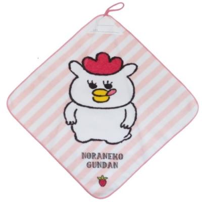 ループタオル ノラネコぐんだん ループ付き 幼稚園 ハンドタオル マーミーちゃん 新学期準備雑貨 保育園 小学生 キッズ 子ども 女の子