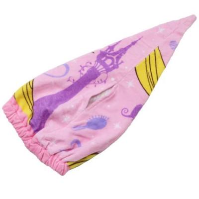 塔の上のラプンツェル ディズニープリンセス キャラクター ヘアドライタオル 帽子 タオルキャップ ノーブル