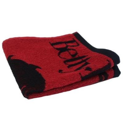 ベティブープ ジャガード ウォッシュタオル ハンドタオル レッドフェイス Betty キャラクター グッズ