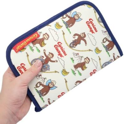 25 Off おさるのジョージ 絵本キャラクター 母子手帳ケース マルチケース Heartlandgolfpark Com