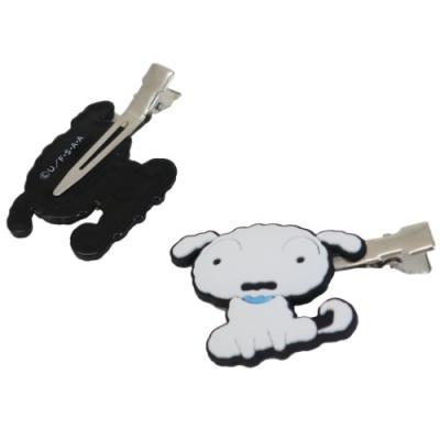 クレヨンしんちゃん 前髪クリップ 2個セット ヘアアクセ シロ アイプランニング ヘアクリップ2個セット キャラクターのシネマコレクション 通販 Paypayモール